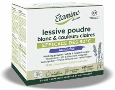 Detergent pudra BIO rufe albe si culori deschise, parfum lavanda Etamine