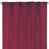 Perdea Decorativă, Bordo, 140x260cm, Poliester, Oem