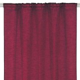Perdea Decorativă, Bordo, 140x260cm, Poliester, Oem