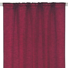 Perdea Decorativă, Bordo, 140x260cm, Poliester