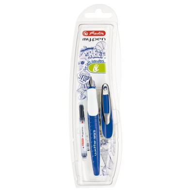 Stilou My Pen, albastru/alb &amp;ndash; blister foto