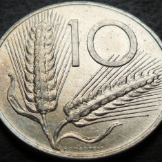 Moneda 10 LIRE - ITALIA, anul 1976 * cod 4481