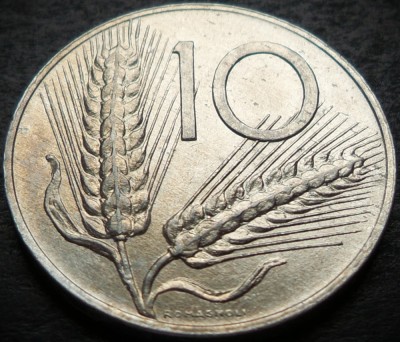 Moneda 10 LIRE - ITALIA, anul 1976 * cod 4481 foto