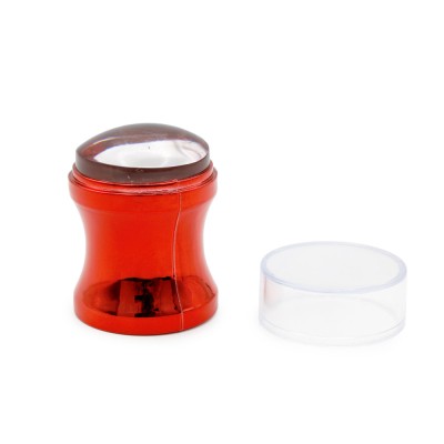 Stampila pentru unghii cu matrita, set, red foto