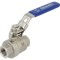 Supapă cu bilă Oțel AISI 316 PTFE PNEUMAT 105mm rezistentă la acizi