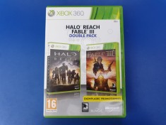 Halo: Reach + Fable III - jocuri XBOX 360