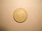 DANEMARCA 1 KRONER 1935 MAI RARA