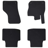vidaXL Covor pentru mașină 4 pcs Negru TPE 42029080