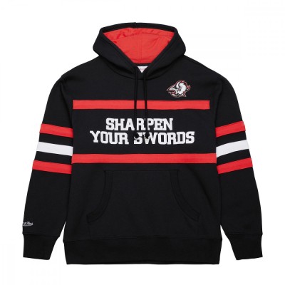 Buffalo Sabres hanorac de bărbați cu glugă Head Coach Hoodie Current Logo - M foto