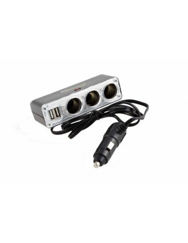 Priza tripla pentru bricheta 12V Bottari