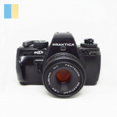 Praktica BX20s cu obiectiv MC Pentacon Prakticar 50mm f/2.4