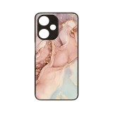 Husa BestCase&reg; Slim Glassy, Compatibila Cu OPPO A59 5G, Rose Marble, G 1253