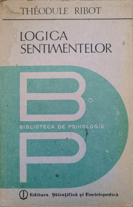 LOGICA SENTIMENTELOR-THEODULE RIBOT-216560