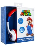 Headphones Otl Mario White Wired Premium Junior Android Devices|Apple Devices|NSW|PC
