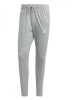 Pantaloni Trening Bărbați Adidas Essentials 3 Dungi Gri M - Outlet, AEROREADY, Poliester