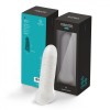 Prelungitor Penis Realistic Transparent Virgite 18cm, Moale, Inel Scrot, Sex Shop