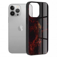 Husa iPhone 13 Pro Antisoc Personalizata Nebuloasa Rosie Glaze foto