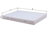 MAHLE LA 1162 Filtru, aer habitaclu