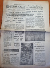 informatia bucurestiului 31 octombrie 1984-200 ani de la marea rascoala 1784 foto