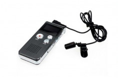 Reportofon digital 8 GB mini USB - Inregistrare Audio - Dictafon - MP3 Player foto