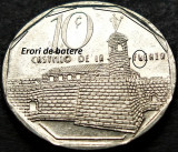 Cumpara ieftin Moneda exotica 10 CENTAVOS - CUBA, anul 1996 * cod 619 B - EXFOLIERE MATERIAL, America Centrala si de Sud