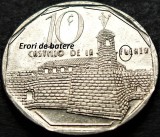 Cumpara ieftin Moneda exotica 10 CENTAVOS - CUBA, anul 1996 * cod 619 B - EXFOLIERE MATERIAL