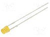 Dioda LED, 3mm, portocalie, 220...330mcd, 20mA, 1,8...2,6V, OPTOSUPPLY - OSO5JA3P83A