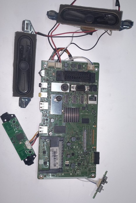 Placa SmartTV 17MB110P + modul wireless + senzor iR + difuzoare