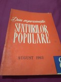 Cumpara ieftin DIN EXPERIENTA SFATURILOR POPULARE NR 8 /1963