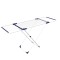 Uscator de rufe extensibil GIMI, aluminiu, 20 m, model Aliante