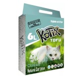 Asternut Tofu Pisici Kottix Classic 6L, Absorbant, Natural, Biodegradabil, Control Miros, Praf redus