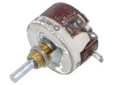 Potenţiometru axial 5&Omega; 12,5W 3,18mm Ax: fină bobinate
