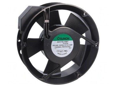 Ventilator Axial 230V 171mm 345m3/h 51dBA cu Bilă foto