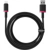 Cablu Date si Incarcare USB-A - Lightning Baseus Dura Series, 18W, 1m, Rosu P10377801U01-01, Apple