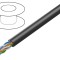 Cablu U/UTP 4x2x23AWG 6 exterior Cu PE negru 305m LANBERG