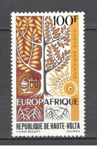 Volta Superioara.1969 Posta aeriana-Colaborarea EUROPAFRICA SV.33