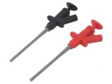 Clips de măsurare cu pensetă 165mm banană 4mm UTC07