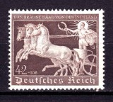 Cumpara ieftin ✅ (S41) Germania Reich 1940 Cursele de cai &quot; Panglica bruna a Germaniei&quot; ,serie Mi. 747 , RAR , cota 30 &euro; , MH urme sarniera