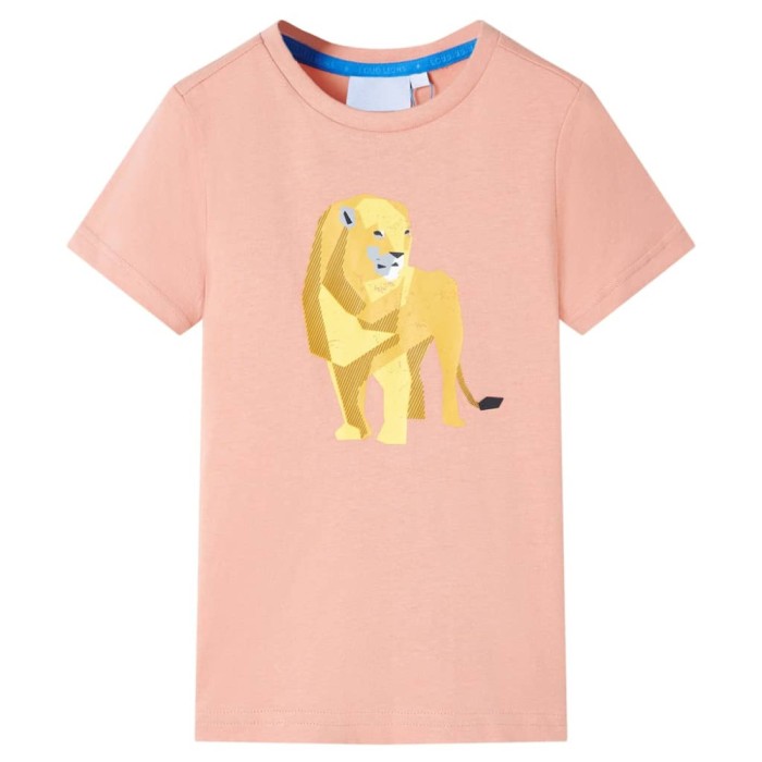 Tricou pentru copii, portocaliu deschis, 140 11998