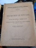 MEMORII SI STUDII, OPACITATEA AERULUI IN VECINATATEA ORASULUI BUCURESTI - MIRCEA HEROVANU (cu dedicatie de la autor)