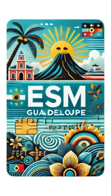 eSIM Guadeloupe 50GB 30Days Standard foto