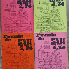 Revista de Sah, 4 numere din 1974