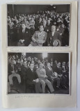 JUBILEUL DOCTORULUI E. GHEORGHIU , LA CASA ASIGURARILOR SOCIALE , INSOTIT DE DOCTORII C. DANIEL SI TRAIAN NASTA , DOUA FOTOGRAFII , 1937