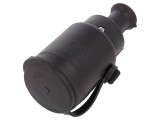 Conector alimentare AC mamă 2P 250V 16A negru