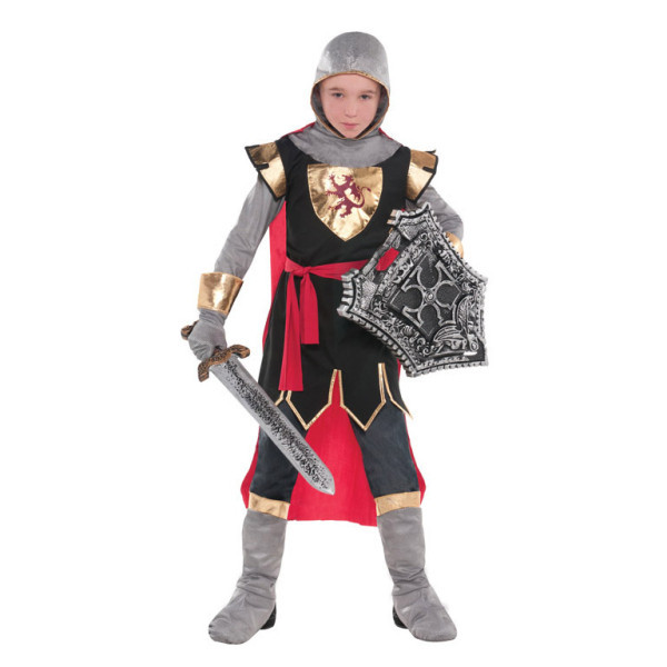 Costum cavaler medieval pentru baieti 8-10 ani 134 cm