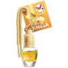 Odorizant Auto in Sticla cu Snur si Capac din Lemn, Aroma Vanilie, 8 ml, EXPRESS