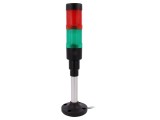 Coloana Semnalizare LED ONPOW Rosu/Verde 24V DC Lumina Continua Diametru 40mm HBJD-40