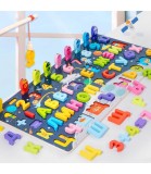 MAGNET DE PESCUIT DIN Lemn CU LITERE CHIRILICE