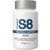 Capsule S8 Erection Support, pentru erecții puternice, energie și performanțe sexuale &icirc;mbunătățite, 30 buc