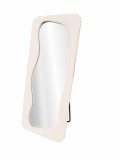 Cumpara ieftin Oglinda pardoseala textil bej buclat 70 x 170 cm
